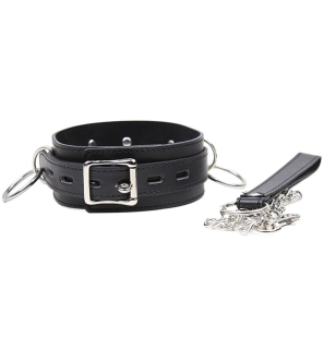 OHMAMA FETISH three-ring collar for adults – image 1