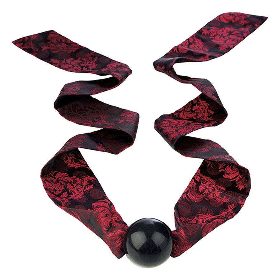 Calexotics Scandal Ballknebel mit schwarz-roter Schleife – Bild 1