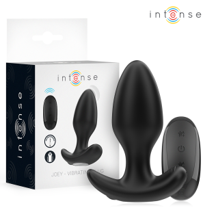 JOEY oplaadbare anale plug met 10 vibratiestanden en afstandsbediening – foto 1