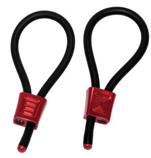 ELECTRASTIM Prestige Electra verstelbare penisringen rood