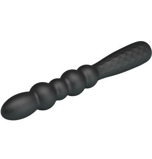 MR PLAY flexibele vibrerende anale plug met golvende textuur – foto 4
