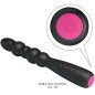 MR PLAY flexible vibrating anal plug with wavy texture – image 5
