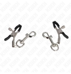 KINK nipple clamps with hook 6 cm – image 2
