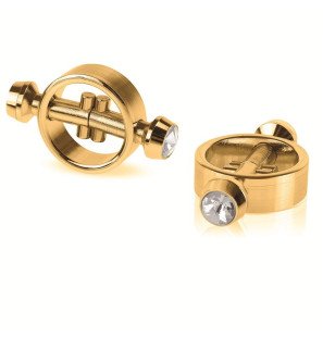Gold nipple clamps by FETISH FANTASY GOLD – image 1