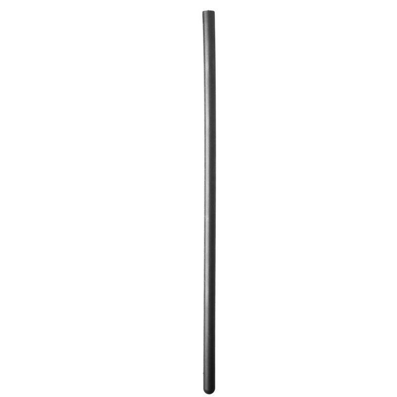 All Black Silicone Urethral Sound 8 mm – image 1