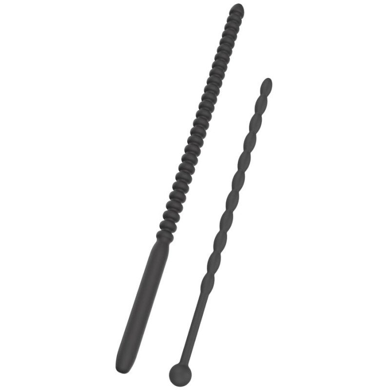 HIDDEN DESIRE Ribbed Urethral Dilators 2 Pieces – image 1