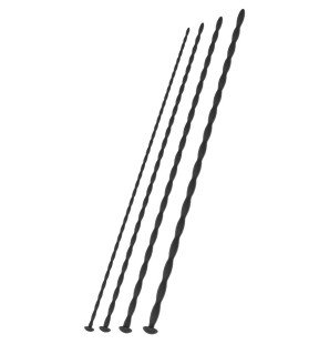 Hidden Desire Extreme urethral dilator starter set, 4 pieces – image 1
