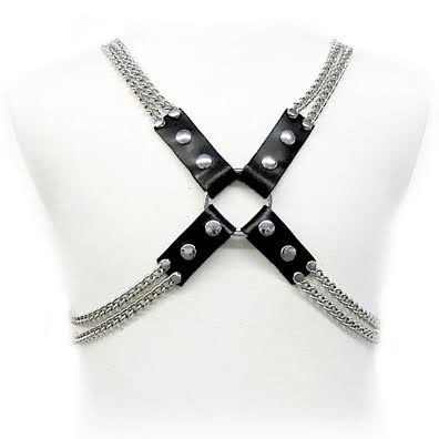 Leather Chain Harness for Men by Leather Body – image 1