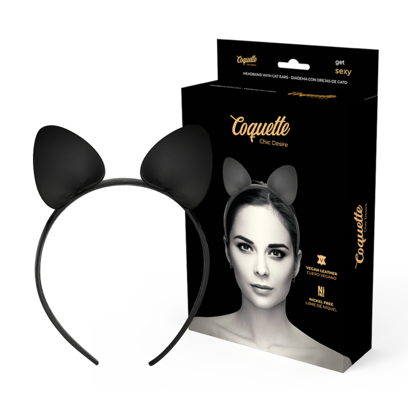 Bandeau à oreilles de chat Coquette Chic Desire pour adultes – photo 1