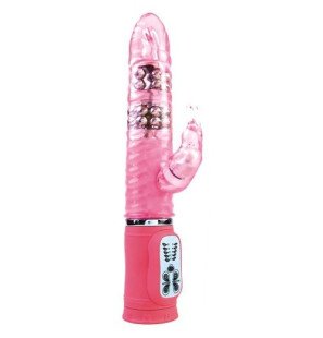 Baile roterende vibrator met clitorisstimulator en 10 functies 27 cm – foto 1