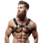 Adjustable eco-leather chest harness for men – image 1 Adjustable eco-leather chest harness for men – image 1