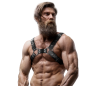 Adjustable eco-leather chest harness for men – image 4 Adjustable eco-leather chest harness for men – image 4