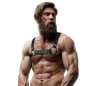 Bulldog eco-lederen borsttuig voor mannen M/L – foto 4 Bulldog eco-lederen borsttuig voor mannen M/L – foto 4