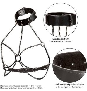Calexotics Euphoria Plus Size Kettenharness 44,5 cm – Bild 1