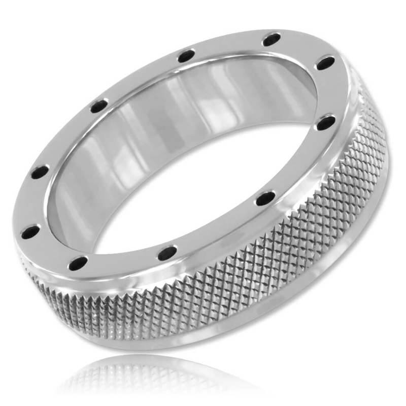Anneau pénien métallique pour pénis et testicules 50 mm – photo 1 Anneau pénien métallique pour pénis et testicules 50 mm – photo 1