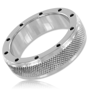 Metalen penisring voor penis en testikelen 55 mm – foto 1