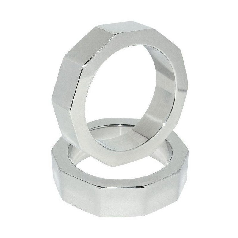Penis and Testicle Ring 55 mm Metal Hard – image 1