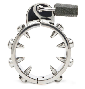 Keuschheitsring aus Metall 3,8 cm für intime Wellness – Bild 1