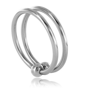 Podwójny stalowy pierścień 30 mm Metal Hard – zdjęcie 1