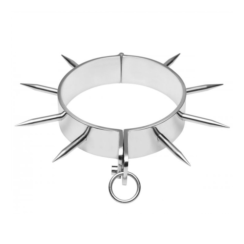 Collier BDSM à pointes Metal Hard, format 13,5 cm – photo 1 Collier BDSM à pointes Metal Hard, format 13,5 cm – photo 1