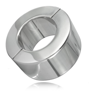 30 mm Metal Hard Stainless Steel Testicle Ring – image 1