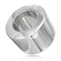METAL HARD Stainless Steel Testicle Ring 40 mm – image 1