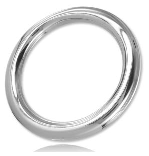 Metall-Penisring mit runder Form Metal Hard 5,7 cm – Bild 1
