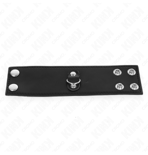 Leather Penis Ring with Snap Closure KINK Ring Power 18 x 5 cm – image 3