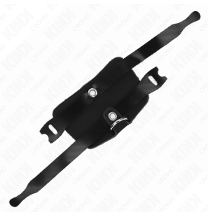KINK Adjustable Leather Cock Ring with Hook Fastening – image 3