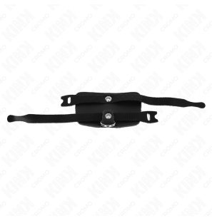 KINK Adjustable Leather Cock Ring with Hook Fastening – image 4