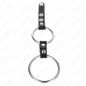 Doppelter Penisring von KINK mit Lederverbindung, 3,8 bis 5 cm – Bild 4 Doppelter Penisring von KINK mit Lederverbindung, 3,8 bis 5 cm – Bild 4