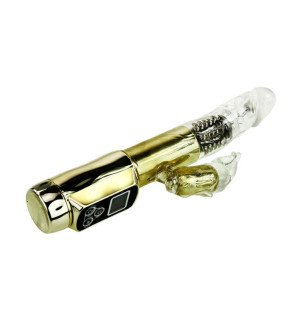 Baile Siberia Passion Gold roterende konijnvibrator met dubbele rotatie – foto 4