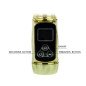 Baile Siberia Passion Gold vibromasseur lapin rotatif à double rotation – photo 8