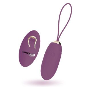 COVERME Lapi jajko wibracyjne z pilotem, liliowe – zdjęcie 2