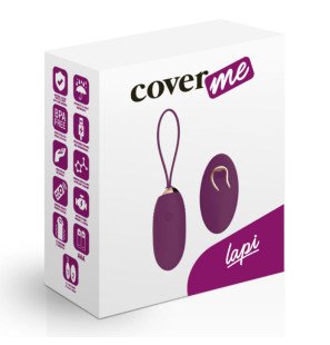 COVERME Lapi vibrating egg with remote control, lilac – image 3