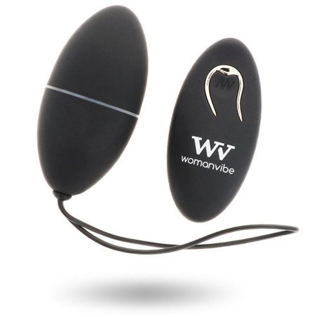 Womanvibe Alsan vibrerend ei met afstandsbediening van zachte siliconen