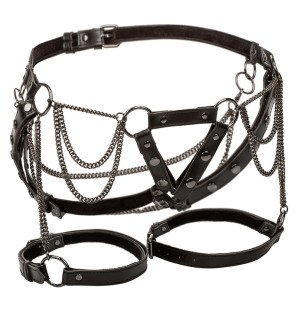 CALEXOTICS Euphoria Premium Plus Size Thigh Harness with Chain – image 1