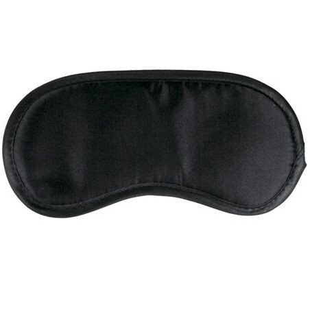 SecretPlay gevoerde blinddoek voor volwassenen – zwart – foto 1