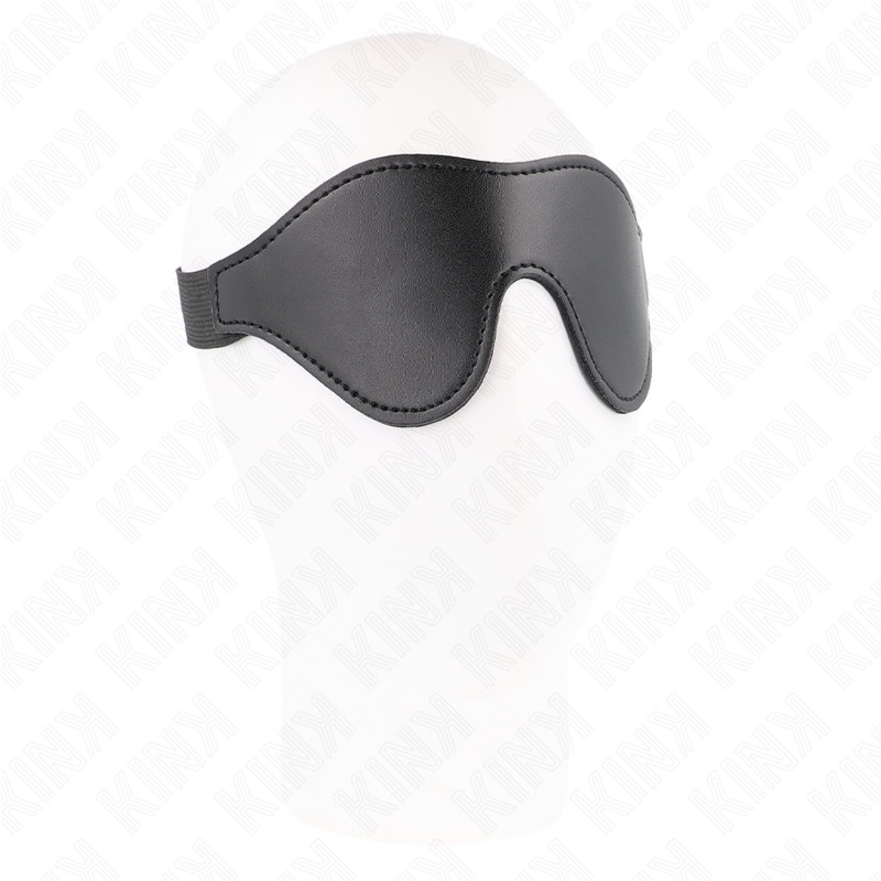 Faux Leather Blindfold with Elastic Strap KINK 21 x 8 cm – image 1