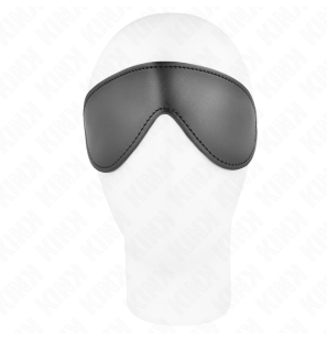 Simple Leather Blindfold KINK 19,5 x 7,5 cm – image 3