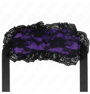 Kantenband Model 2 BDSM-masker voor volwassenen 22,5 x 11 cm – foto 2