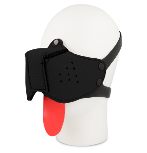 OHMAMA FETISH Black Dog Muzzle for Adults – image 1