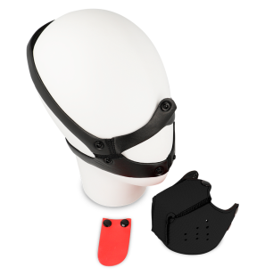 OHMAMA FETISH – muselière noire pour chien pour adultes – photo 3