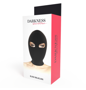 Schwarze Bondage-Maske Darkness für Erwachsene – Bild 3