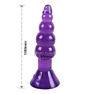 BAILE anal plug 17 cm for intimate wellness – image 2