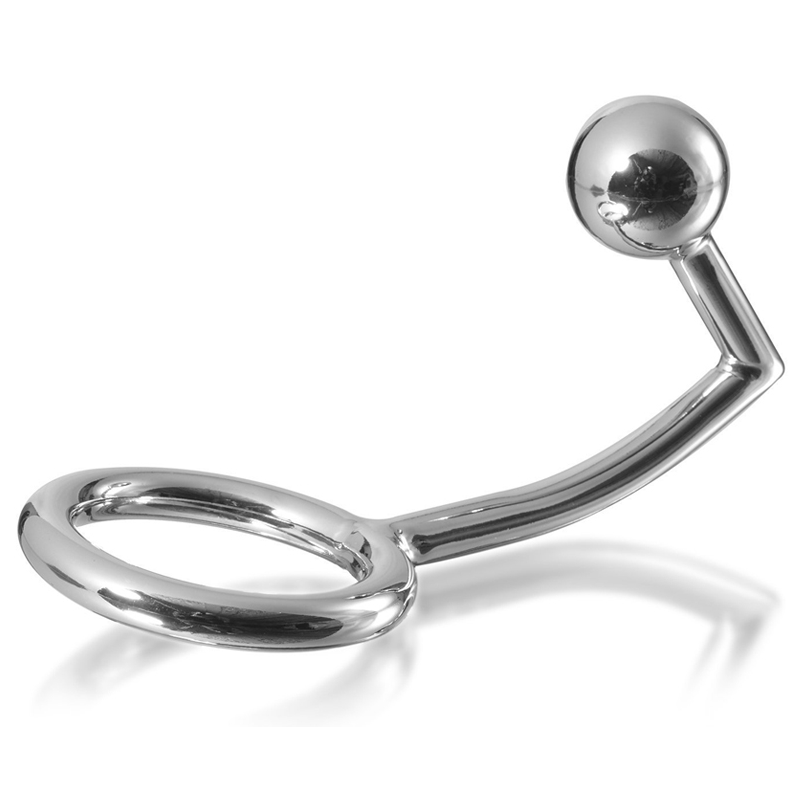 Penis Ring with Anal Stimulation Hook 45 mm – image 1 Penis Ring with Anal Stimulation Hook 45 mm – image 1