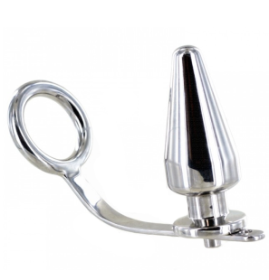 Metal Hard Stahlring mit analem Plug 80 x 55 mm – Bild 1