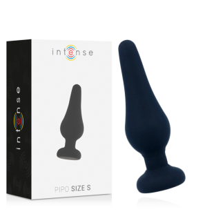 Korek analny z silikonu, czarny, 9,8 cm – zdjęcie 1