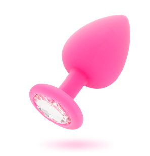 Intense Shelki S, korek analny 7,2 cm, fuksja – zdjęcie 1