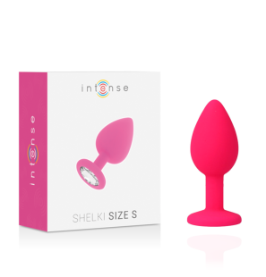 Intense Shelki S, korek analny 7,2 cm, fuksja – zdjęcie 2